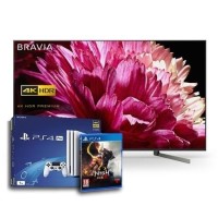 Sony BRAVIA 65" 4K Android Smart LED TV inc. Sony Playstation 4 With FIFA 20 & 1 x Dual Shock 4 Controller