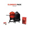 Kamado Joe Kettle Joe Charcoal BBQ with Elements Pack