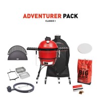 Kamado Joe Classic I Charcoal BBQ with Adventurer Pack Kamado Joe Classic I Charcoal BBQ with Adventurer Pack