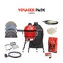 Kamado Joe Classic I Charcoal BBQ with Voyager Pack