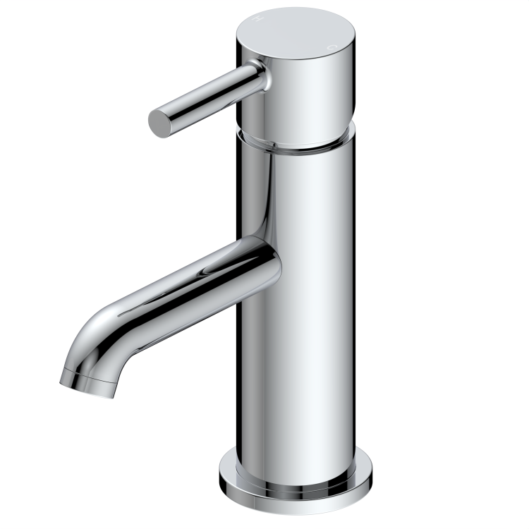 Close Coupled Closed Back Toilet with Sink on Top & Chrome Fittings Cloakroom Suite - Legend