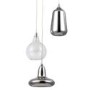 Chrome & Glass Cluster Pendant Light - Cascade