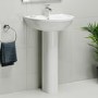 Modern Freestanding 1800mm Bath Suite with Toilet & Basin - Lisbon