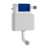 Arissa Chrome Manual Push Button and Cistern Arissa Chrome Manual Push Button and Cistern