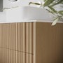 650mm Wooden Freestanding Countertop Vanity Unit - Matira