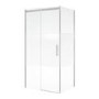 Ribbed Glass 1000x800mm Sliding Shower Enclosure Right Hand - Matira