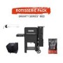 Masterbuilt Gravity Series 600 Charcoal BBQ Grill with Rotisserie Pack