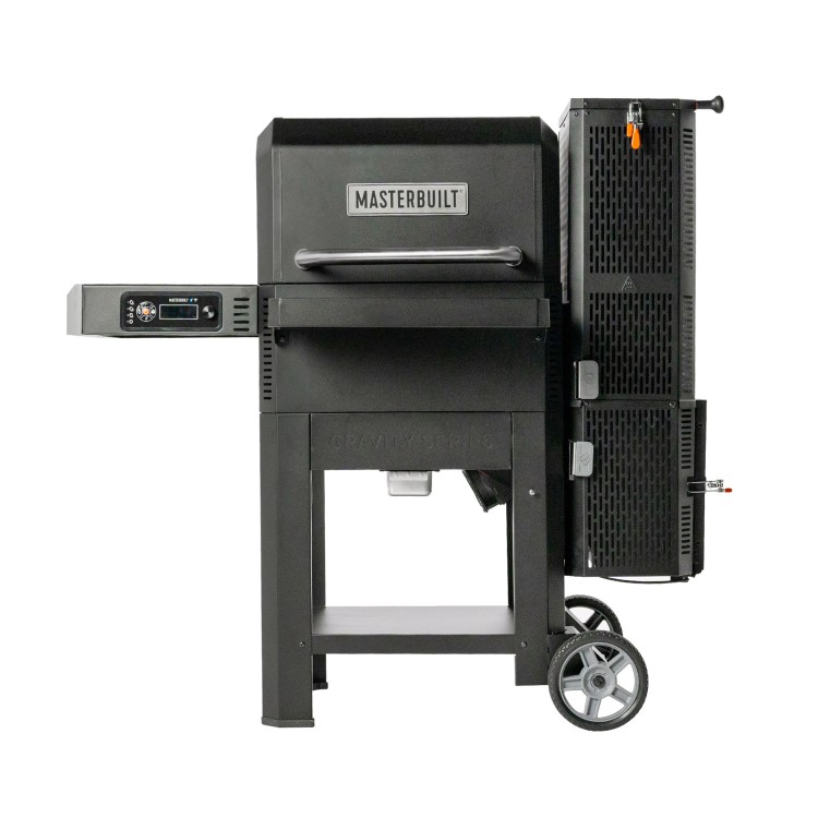 Masterbuilt Gravity Series 600 Charcoal BBQ Grill with Pitmaster Pack