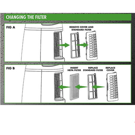 Optional 5 Filter Pack for Meaco12LE Dehumidifier