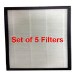 Optional 5 Filter Pack for Meaco20LE Dehumidifier