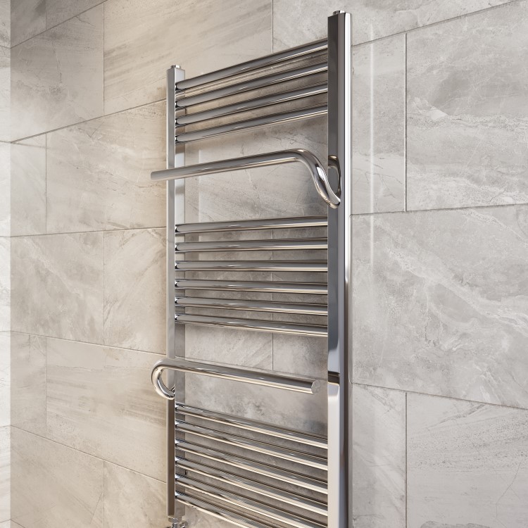 Chrome Towel Radiator 1000 x 500mm - Nazco