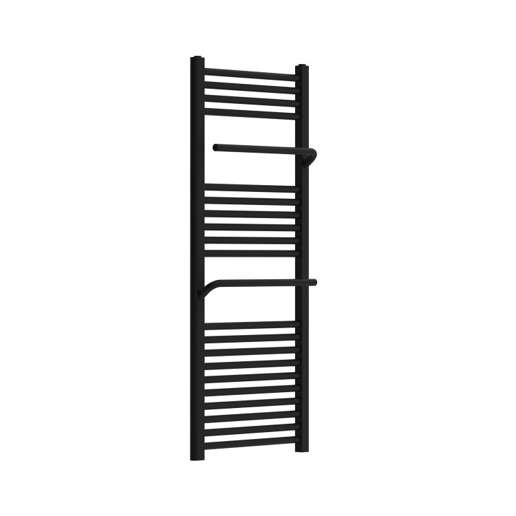 Black Towel Radiator 1200 x 500mm - Nazco
