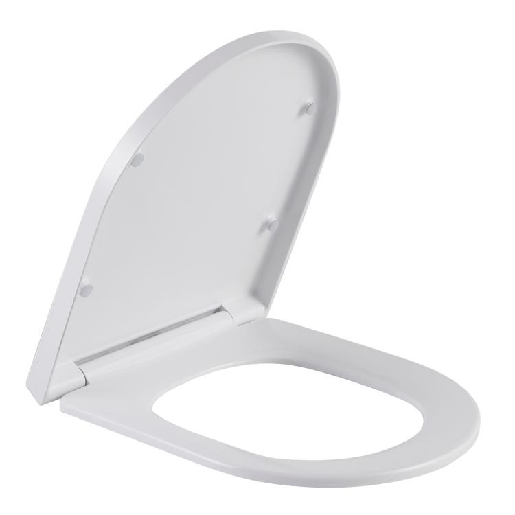 Newport Back to Wall Rimless Toilet with Soft Close Seat & Concealed Cistern With Brushed Brass Push Button