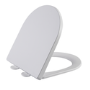 Newport Back to Wall Rimless Toilet with Soft Close Seat & Concealed Cistern With Brushed Brass Push Button