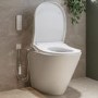 Newport Back to Wall Smart Bidet Japanese Toilet with Heated Seat - Purificare