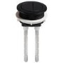 Close Coupled Rimless Closed Back Short Projection Toilet with Black Button and Tornado Flush - Newport