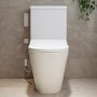 Newport Close Coupled Smart Bidet Japanese Toilet - Purificare