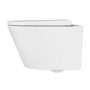 Wall Hung Rimless Short Projection Toilet with Soft Close Seat – Newport