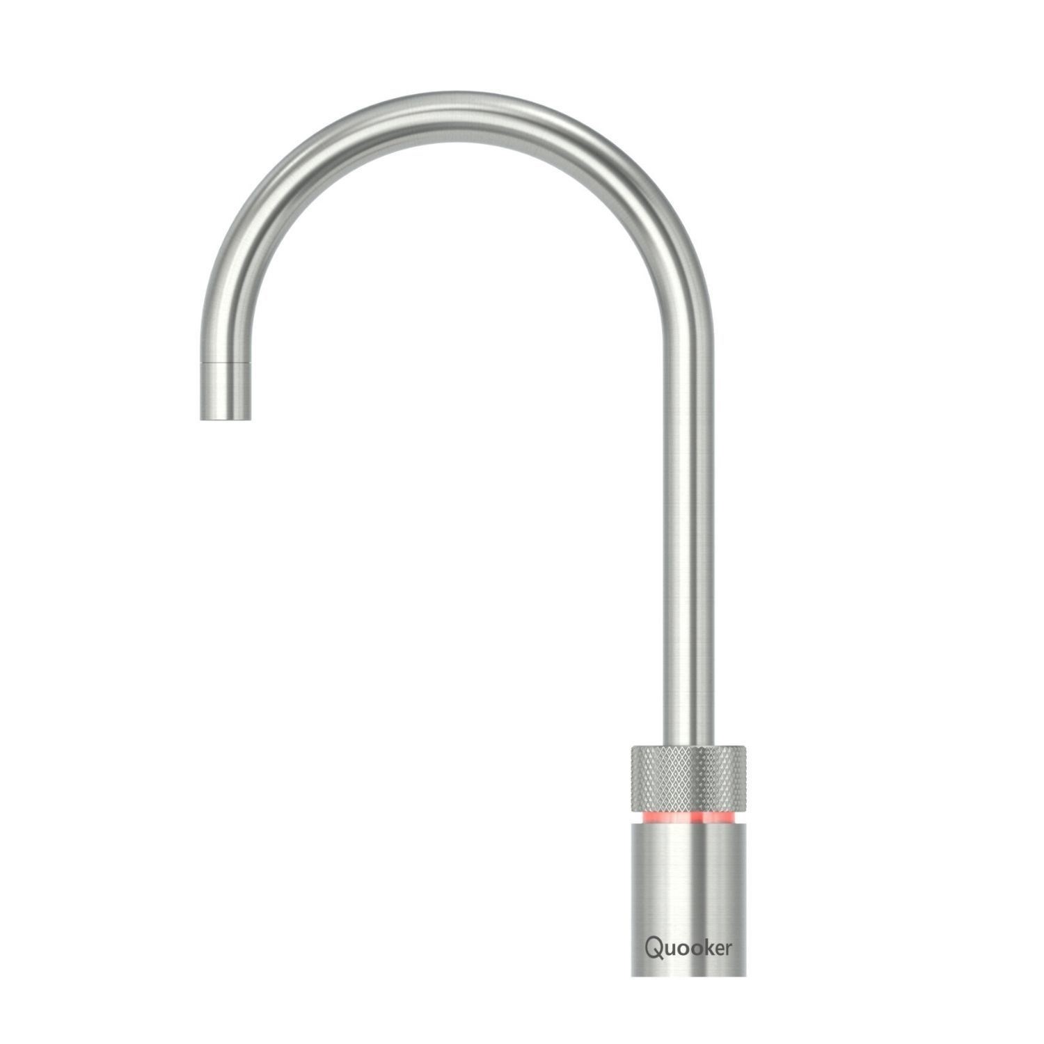 Nordic Tap Round Stainless Steel + Pro3 Boiling Water Tank