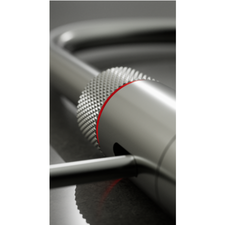 Quooker Nordic Tap Round Stainless Steel + Pro3 3L Boiling Water Tank