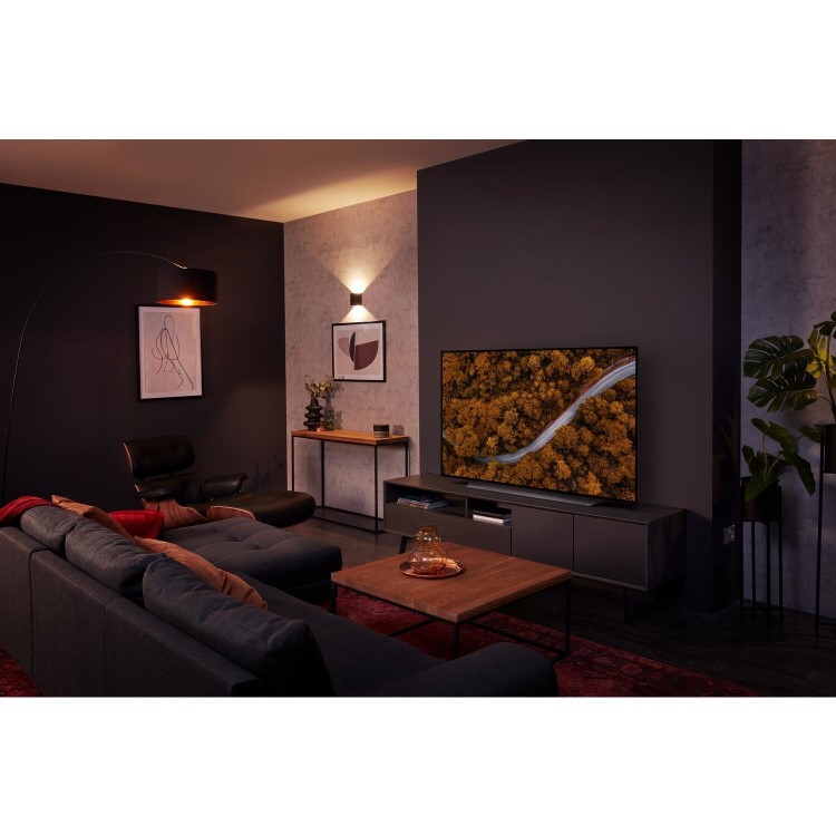LG OLED65CX5LB 65" Smart 4K Ultra HD HDR OLED TV with LG Wireless Headphones - Black