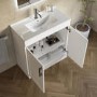 800mm Paintable Freestanding Vanity Unit with Basin - Orlando