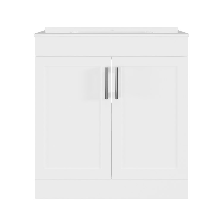 800mm Paintable Freestanding Vanity Unit with Basin - Orlando