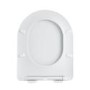 Fluted Wall Hung Rimless Toilet with Soft Close Seat, Chrome Mechanical Flush Plate, 1168mm Frame & Cistern – Oregon