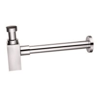 Chrome Square Bottle Trap - Zana