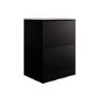 600mm Black Freestanding Vanity Unit with Basin - Palma