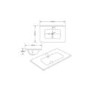 500mm Oak Wood Effect Freestanding Vanity Unit with Basin - Palma