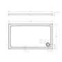 1000 x 800mm Brass Rectangular Sliding Door Shower Enclosure Suite with Toilet and Basin - Pavo