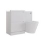 1100mm Beige Toilet and Sink Unit with Round Toilet - Pendle