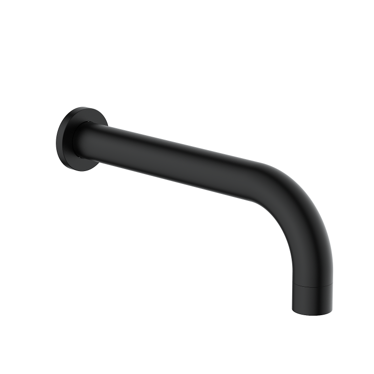 Black 2 Outlet Concealed Mixer Shower Set With Bath Filler Spout & Hand Shower - Priya