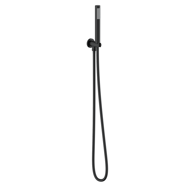 Black 2 Outlet Concealed Mixer Shower Set With Hand Shower - Priya