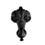 Black Freestanding Single Ended Shower Bath with Black Screen & Feet 1670 x 740 mm - Park Royal