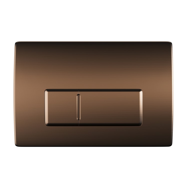 Matt Black Wall Hung Smart Bidet Japanese Toilet & 1160mm Frame Cistern with Brushed Bronze Pneumatic Flush Plate - Purificare
