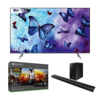 Samsung QE65Q6FN 65" 4K Ultra HD HDR QLED Smart TV with Samsung HW-N650 5.1 Soundbar and Xbox One X Bundle