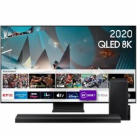 Samsung QE65Q800TATXXU 65" 8K Ultra Sharp HD HDR10+ Smart QLED TV with Soundbar & Subwoofer Samsung QE65Q800TATXXU 65" 8K Ultra Sharp HD HDR10+ Smart QLED TV with Soundbar & Subwoofer