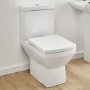 900mm Quadrant Shower Suite with White 400mm Wall Hung Vanity Unit  Toilet & Tray - Ashford