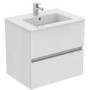 Ideal Standard Eurovit 600mm+ White Wall Hung Vanity Unit with Basin