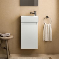 Ideal Standard Eurovit+ 350mm White Right-Hand Wall Hung Vanity Unit with Basin