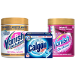 Calgon Washing Machine Tablets Vanish Stain Remover Powder & Vanish Whites Stain Remover Bundle