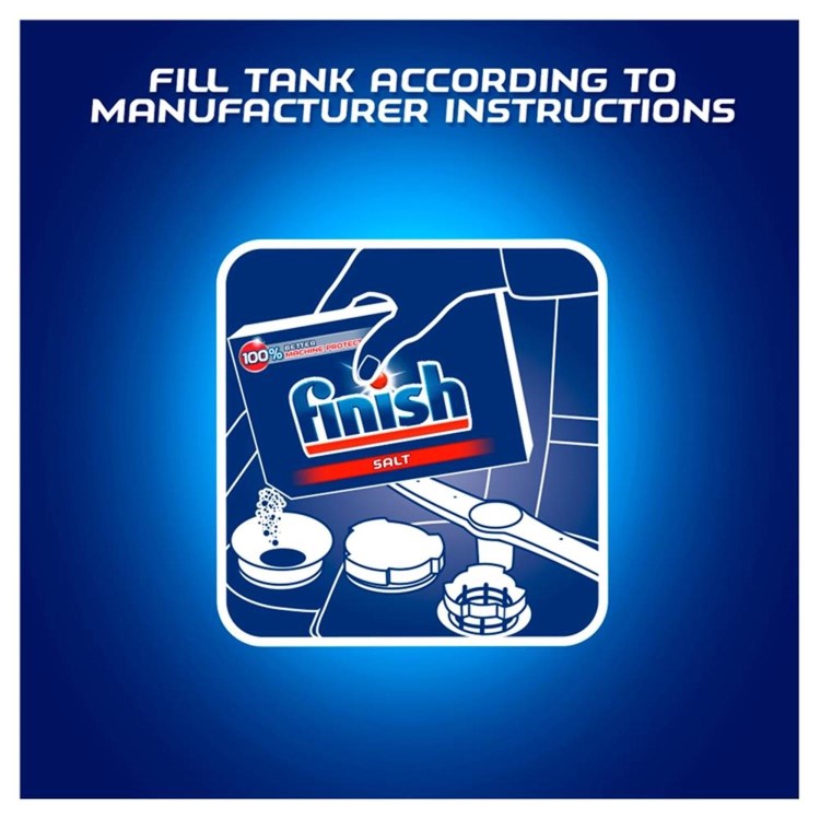 Finish Dishwasher Tablets x80 Rinse & Shine Aid 400ml And Salt 4kg Bundle