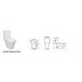 Davana Toilet & Basin Bathroom Suite