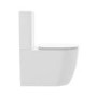 Close Coupled Rimless Toilet with Soft Close Seat - Roma