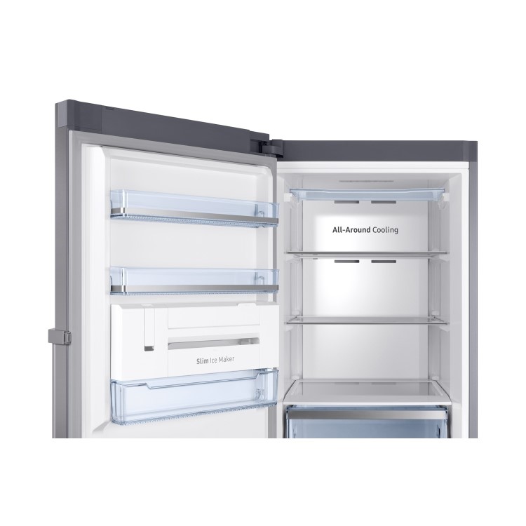 Refurbished Samsung RZ32M7125SA Freestanding 315 Litre Upright Freezer Grey