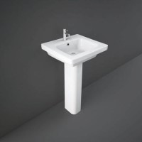 Rak Ceramics Rectangular Pedestal Basin 500mm