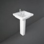 Rak Ceramics Rectangular Pedestal Basin 500mm