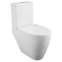 Curve Toilet and Basin Bathroom Suite with Bath